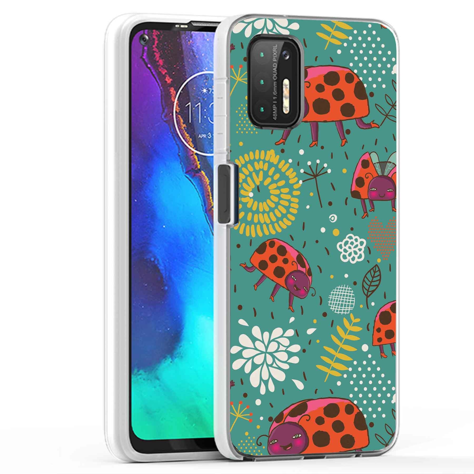 Motorola Moto G Stylus 2021 Ladybugs Print Phone Case Cover USA-image