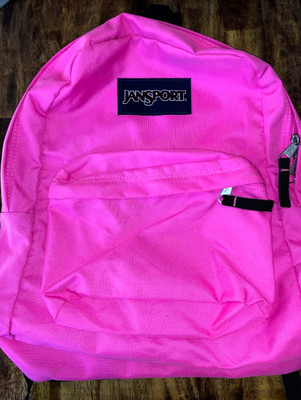 hot pink backpack