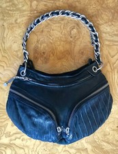 DIESEL Black Leather Handbag Limited Edition ...