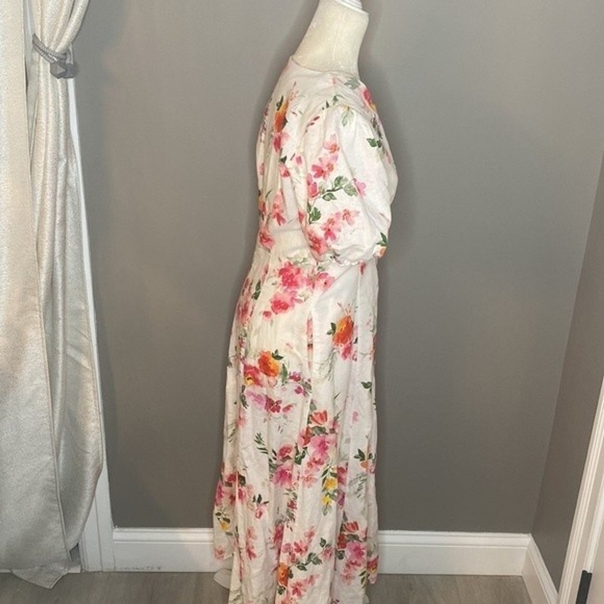 zara white dress with pink flowers Zara | Dresses | Zara Floral Pink And White Dress