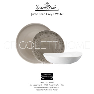 Rosenthal - Junto Pearl Grey/White - Tischplatz 3 Stück -10% - Händler