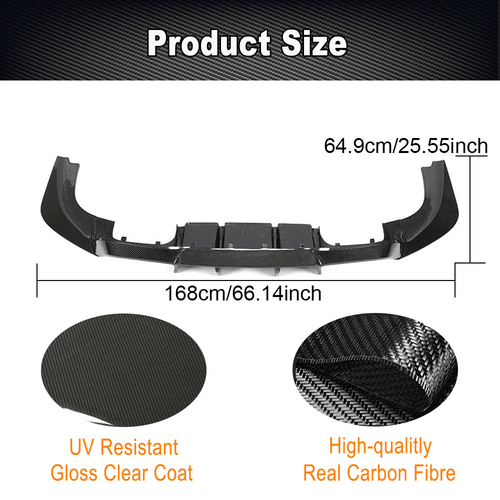 Carbon Heckdiffusor Diffusor Spoiler Heckansatz für BMW 2 Coupe F87 M2 2015-2018 - Bild 6 von 11