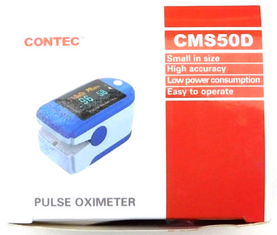 CONTEC CMS50D DIGITALES FINGERPULS OXIMETER BLUTSAUERSTOFFSÄTTIGUNGSMESSGERÄT