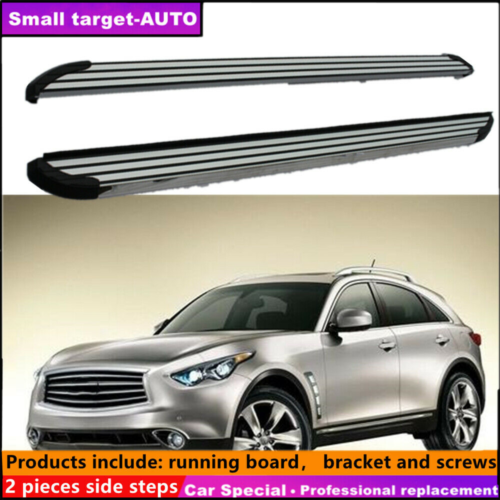 Fits For Infiniti QX70 FX35 2008-2017 Running board nerf bar side step - Picture 1 of 10