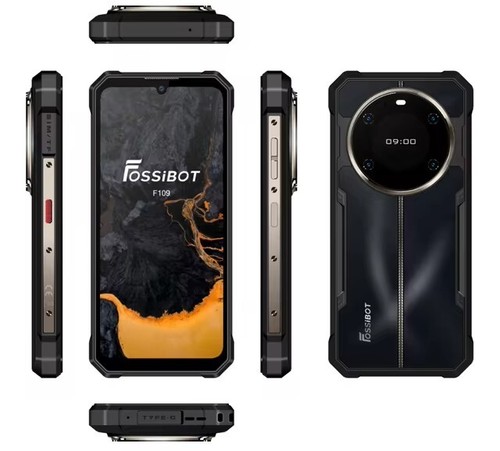 Fossibot F109 5G Rugged Smartphone Rear Display 10600mAh NFC Face ID Android 14 - Picture 12 of 15