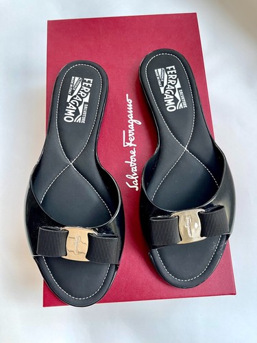 ferragamo jelly slides
