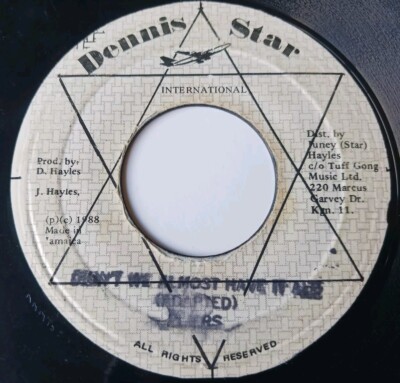 Pliers - Didn't We Almost Have It All Vinyl 45 - 1988 Dennis Star International