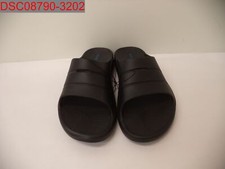 NWOT - Soft Stags Men's Black Slide Sandals, Size 11