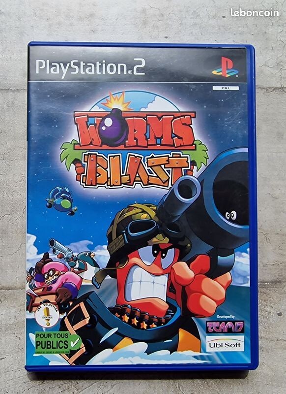 WORMS BLAST Playstation 2 PS2 COMPLET