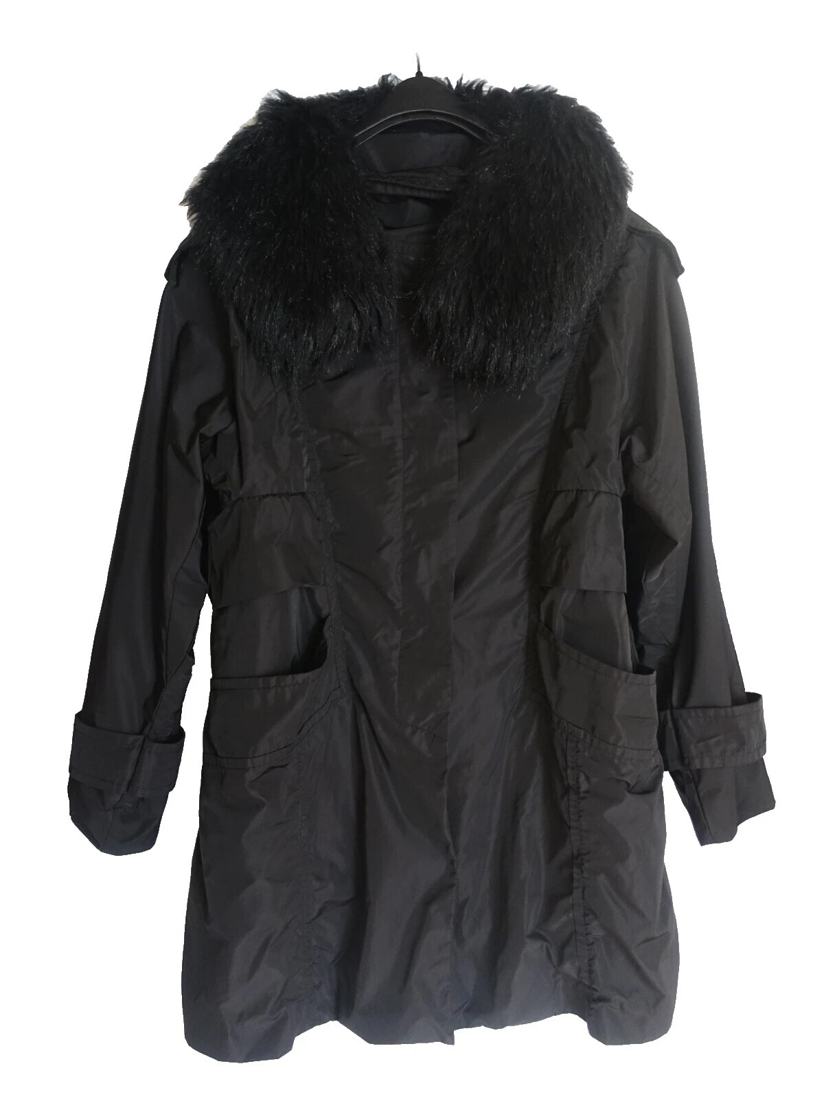 BCBGMAXAZRIA 纯色风衣外套、夹克、背心女