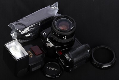 【並品】MINOLTA α7700i SLR Film Camera +Lens Minolta Alpha 7700i Film Camera & 24mm Wide Angle Lens - Buy