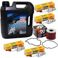 Set Inspektion für Suzuki GSX 1100 S Katana GS 1982-84 Öl 4L Ölfilter Zündkerzen