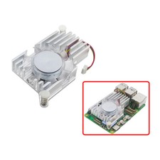 For Raspberry Pi 5 5B Aluminum Heatsink with PWM Fan Cooling Cooling