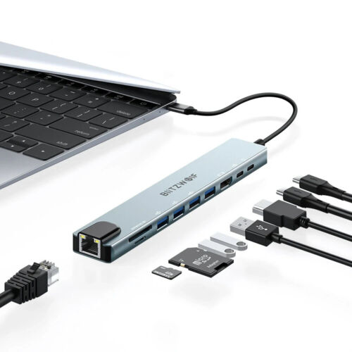 Docking station per laptop BlitzWolf® BW-NEW TH5 10 in 1 Hub USB con HDMI - Foto 1 di 1