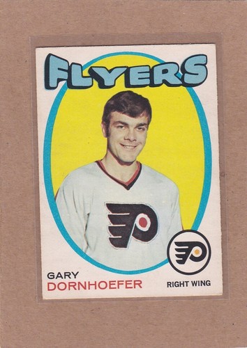 Gary Dornhoefer #202 1971 O-Pee-Chee card