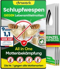 anwerk  Schlupfwespen gegen Lebensmittelmotte...
