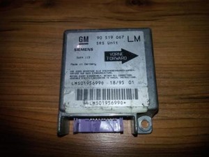 Opel Astra 1994  crash sensors module 90519067, 5wk4113 #72126-51