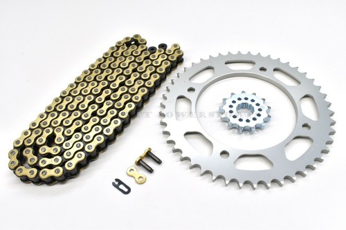 Chain and Sprocket Kit 85 SX 2003-2024 13/46 132L Gold Black Drive KTM #J296 C - Picture 2 of 5