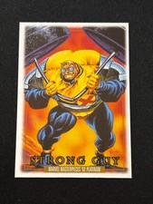2024 Sky Box ‘92 Marvel Masterpieces Platinum Strong Guy Leather #85