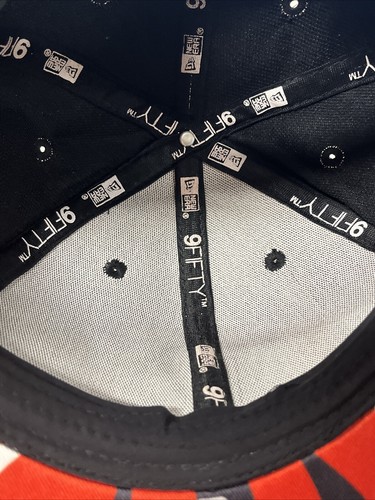 “Cincinnati Bengals B” Flat Brim Hat One Size - Picture 6 of 8