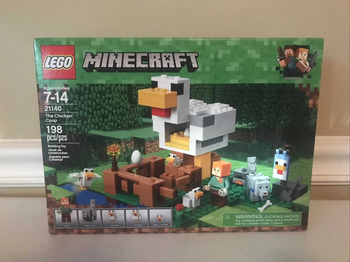 LEGO MINECRAFT 21140 The Chicken Coop NISB New Sealed