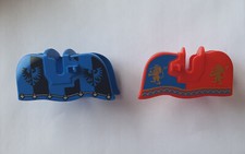 2 x LEGO® Castle - 10305  Pferdedecke  Ritter Burg Löwen und Falken .