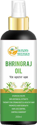 Bhringraj Oil for Hair Growth Organic AyurvedicAmla Aloe Vera, Sesame 6.76 Fl Oz