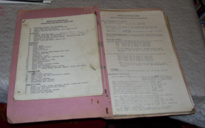 OXFORD AIR TRAINING SCHOOL LIGHT AIRCRAFT TECHNICAL NOTES FLYING TEST NOTES etc
