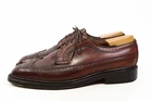 Men's Allen Edmonds MacNeil Shell Cordovan Shoes Derby 7.5US/7UK/EU41 Burgundy