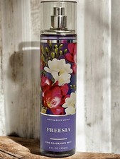 Bath Body Works FREESIA Fine Fragrance Body Mist Spray 8oz