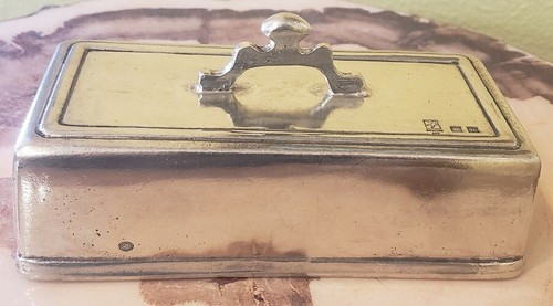 Tuscan Rectangular Pewter Butter Dish Top by Arte Italica - Bild 2 von 3