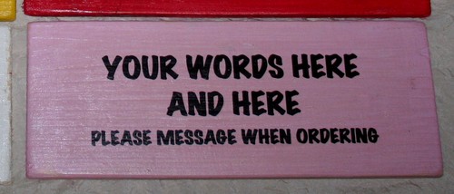 Personalised Mud Kitchen Sign Plaque Kids Marker Font Or Any Words - Picture 35 of 78