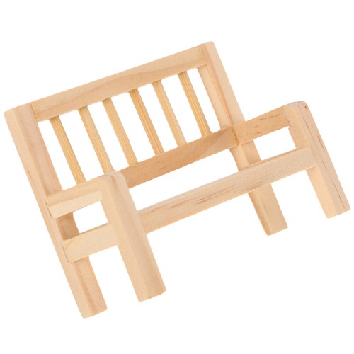 Lot 12 Bancs Miniatures 1/75 – Mobilier De Jardin Pour Maison De Poupée Et Train H0