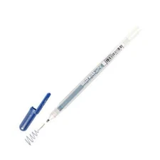 Sakura Gold Shadow Gelly Roll Ball Pen 1.0mm Bold Blue Office School Art Home