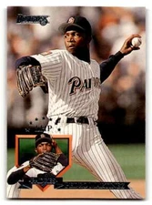 1995 Donruss #202 Pedro Martinez    San Diego Padres Baseball Cards NM  ID:63520