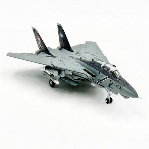 Wltk US Navy F-14B Tomcat VF-103 JOLLY ROGERS SANTA CAT 1/100 Diecast Jet Model - Picture 11 of 11