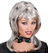 Parrucca Da Mago Con Barba - Widmann, Grigio, Per Carnevale E Feste