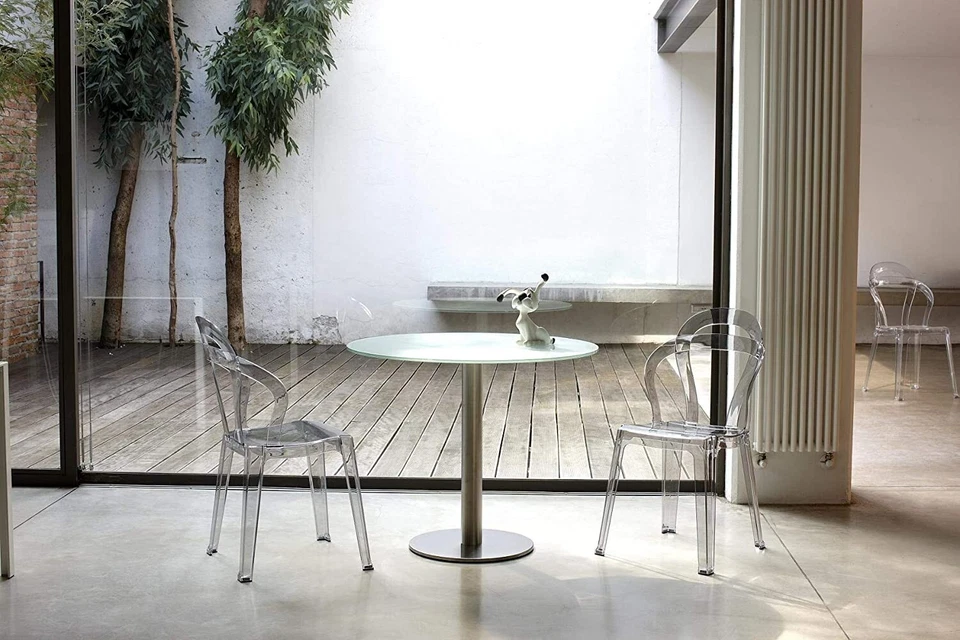 SCAB DESIGN SET 2 SEDIE SEDIA CASA BAR RISTORANTI CERIMONIE TITÌ POLICARBONATO - Immagine 3 di 4