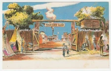 Disneyland Postcard - FRONTIERLAND, Nickel Tour #2, Walt Disney, ASI, P11877