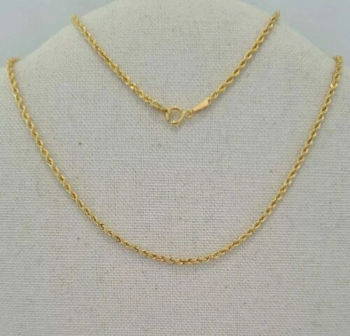 Collane e pendagli di metalli preziosi senza pietre in oro giallo 18 carati