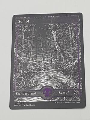 Magic the Gathering Sumpf Innistrad: Blutroter Bund NM