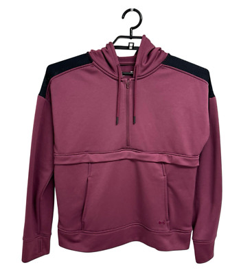 under armour women's pullover sweatshirt half zip front size MD/M/M