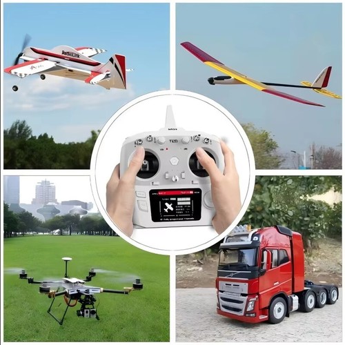 RadioLink T12D 12 Channels RC Transmitter 2.4GHz with R16F Receiver Left Hand - Picture 6 of 16
