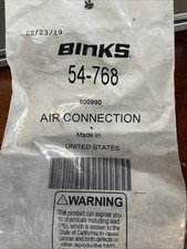 Binks 54-768 Air Connection NOS Model 7 and 18