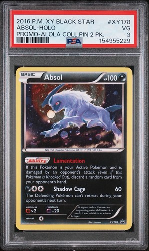 Absol graded PSA 3 for sale on eBay