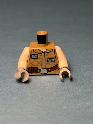 Lego Star Wars Fig sw0731 - Luke Skywalker TORSO ONLY- Light Scratches/No Cracks
