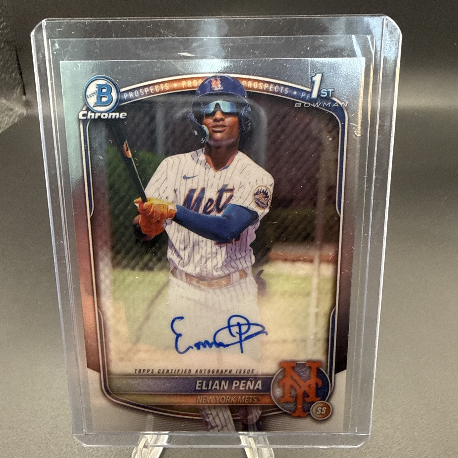 Elian Pena 2025 Bowman Chrome #CPA-EP Prospect Auto (1st) Price 