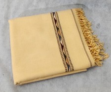 Handmade Afghan Wool Shawl: Unisex Patoo Blanket