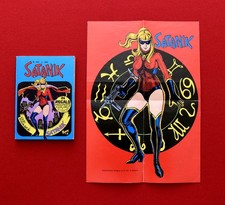 SATANIK # 201  CON ADESIVO E MANIFESTO ALLEGATI  EDITORIALE CORNO