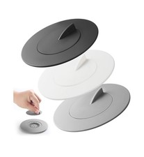 Bathtub Sper, 2-in-1 Bathtub Drain Hair Catcher, Silicone Kitchen - 3 Pack